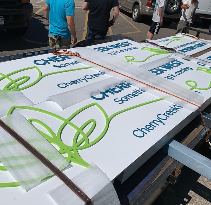 Cherry Creek West billboard/signs