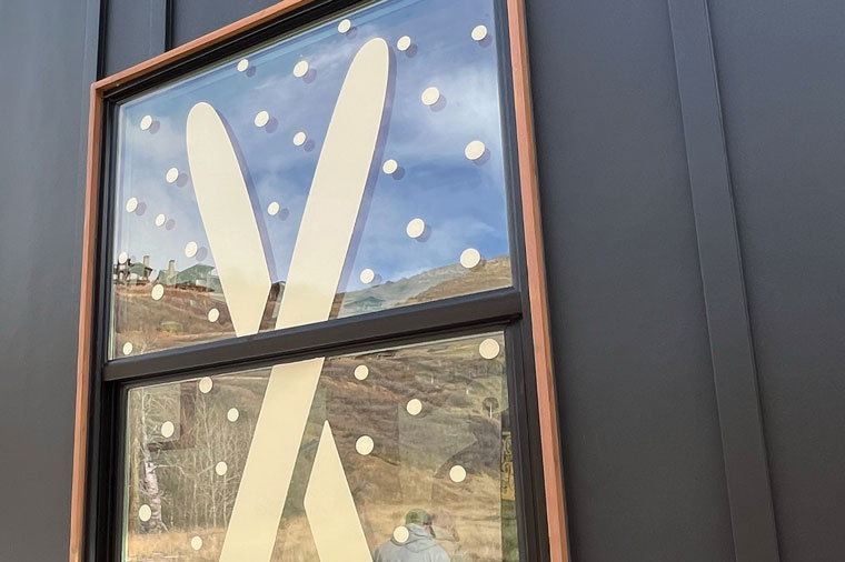 The Havens window decal