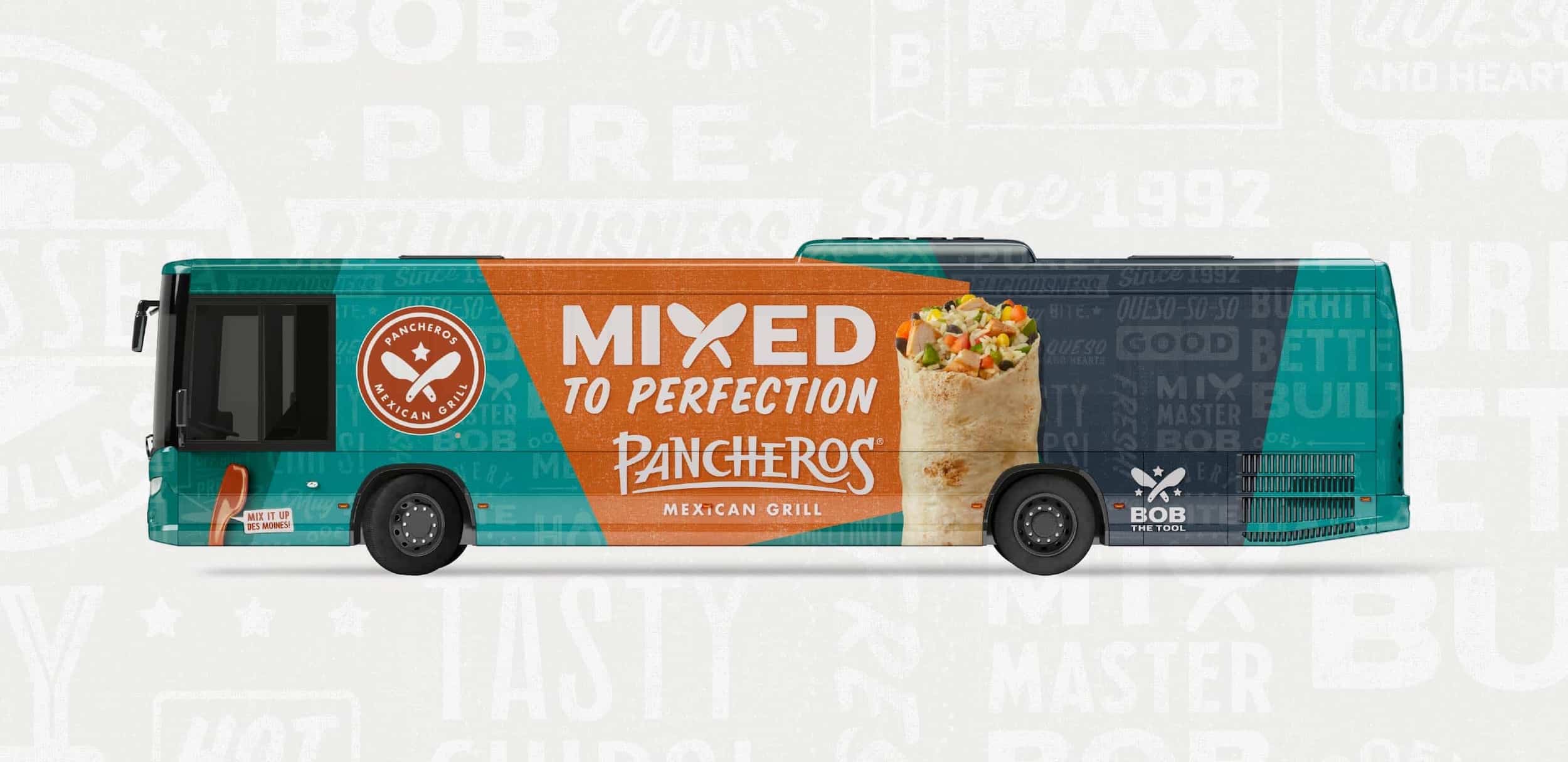 Pancheros Bus wrap