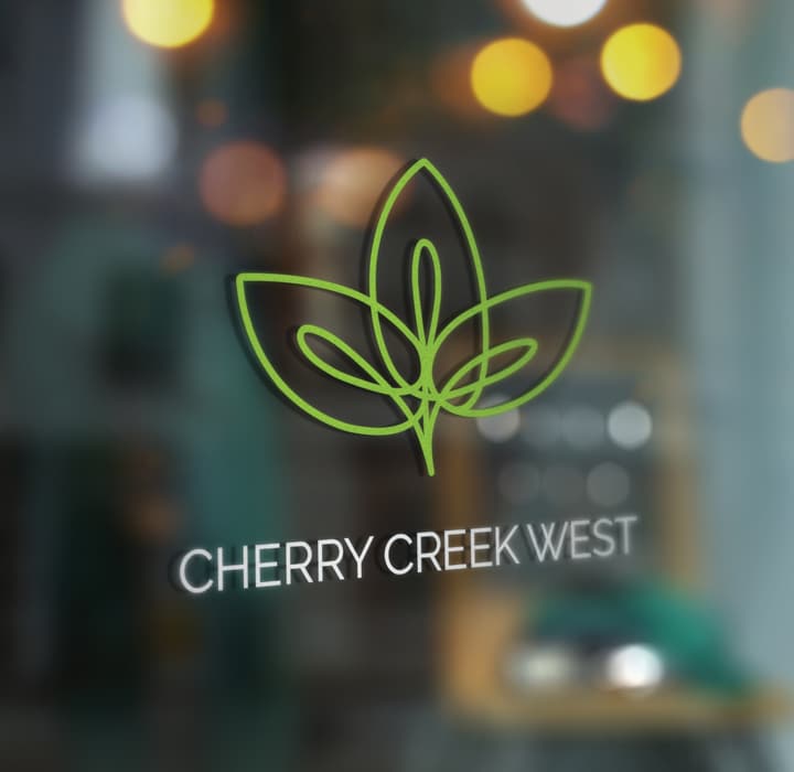 Cherry Creek West Window Decal