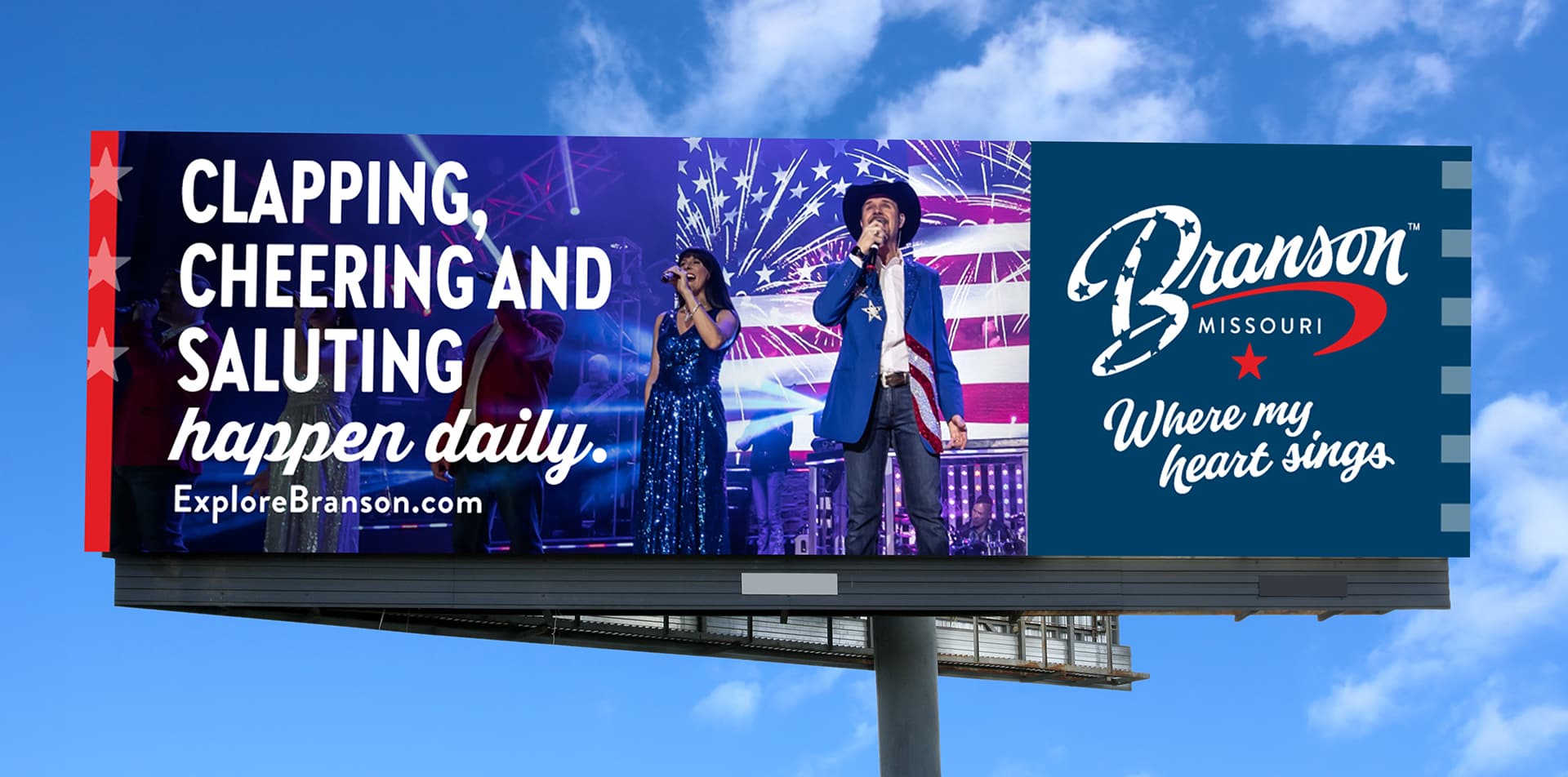 Visit Branson billboard - summer campaign