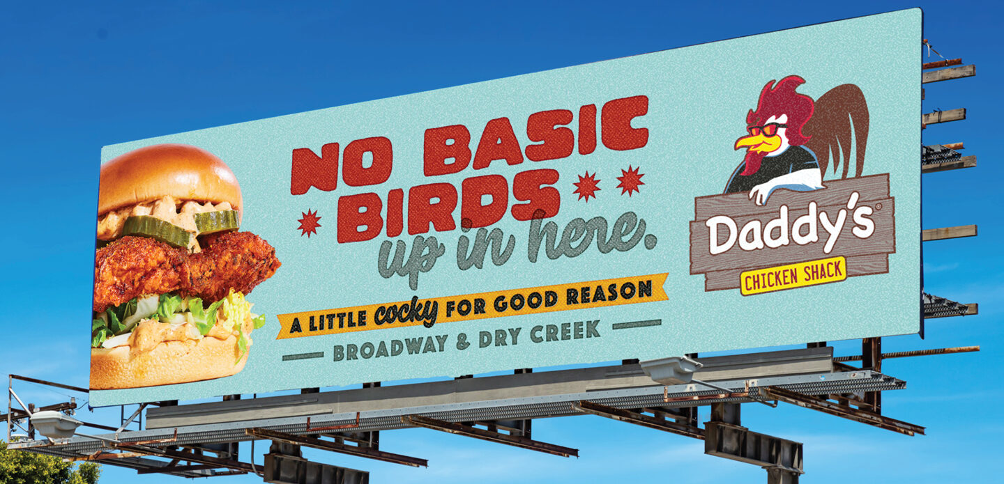 Daddy's Chicken Shack Billboard