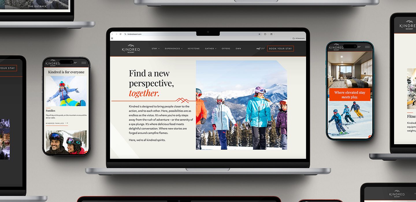 Kindred Website Mock Up
