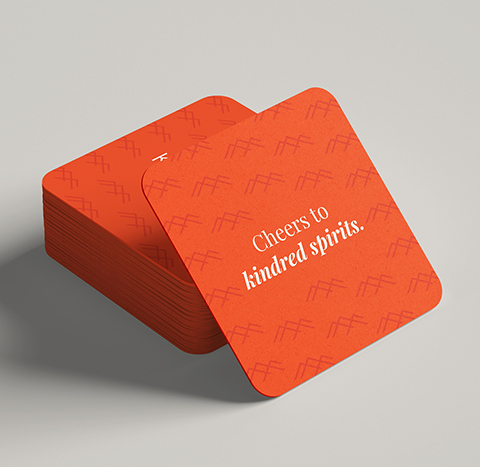 Kindred Resort Drink Coaster