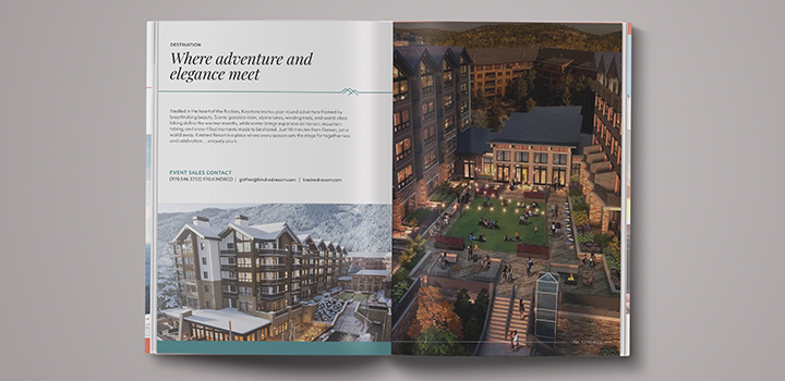 Kindred Resort in Keystone Colorado Magazine Ad