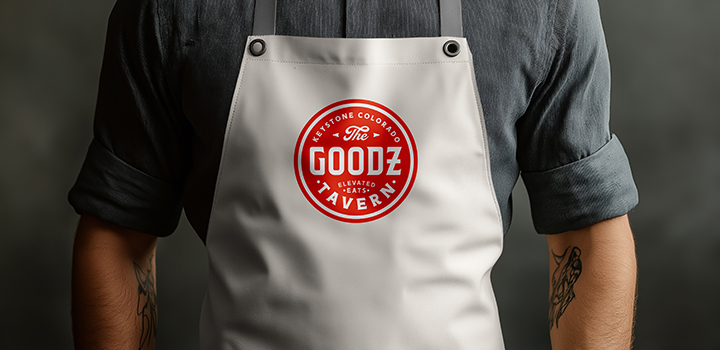 The GoodZ Tavern Apron with logo